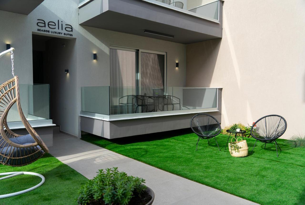 Aelia Seaside Luxury Suites Неа Карвали Екстериор снимка