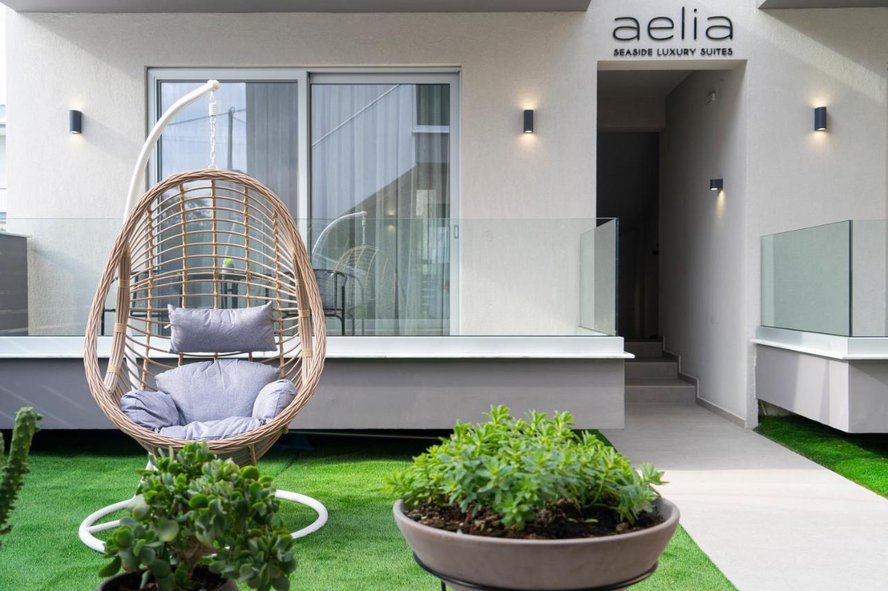 Aelia Seaside Luxury Suites Неа Карвали Екстериор снимка